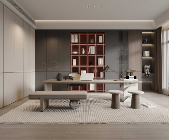 Modern Study Space-ID:384932995