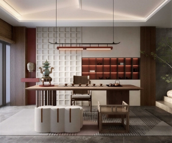 New Chinese Style Tea House-ID:567593103