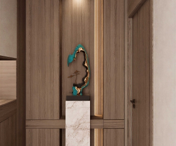 New Chinese Style Hallway-ID:781882056