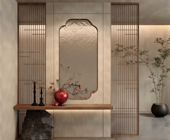 New Chinese Style Hallway-ID:169167046