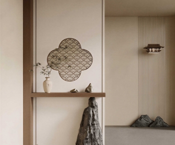 New Chinese Style Hallway-ID:395840889