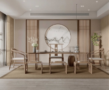 New Chinese Style Tea House-ID:233906985