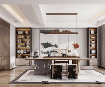 New Chinese Style Study Space-ID:976371054