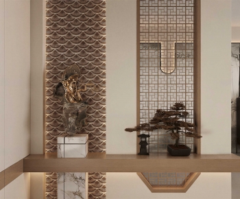 New Chinese Style Hallway-ID:856285101