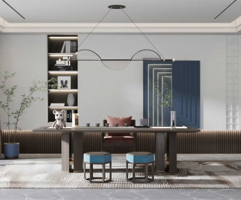 New Chinese Style Tea House-ID:463243962