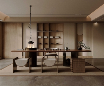 New Chinese Style Tea House-ID:680927041