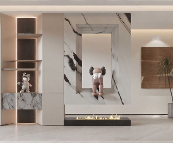 Modern Hallway-ID:493700552