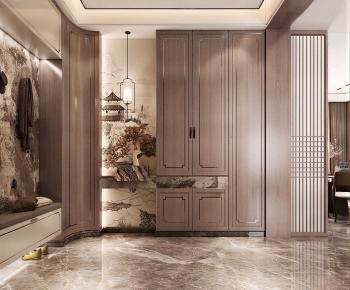 New Chinese Style Hallway-ID:364128116