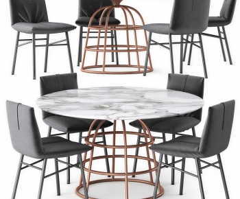 Modern Dining Table And Chairs-ID:170409924