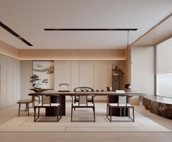 New Chinese Style Tea House-ID:884629013