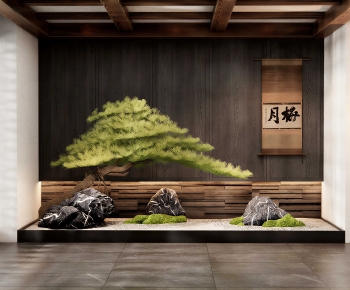 New Chinese Style Plant Landscaping-ID:229404934