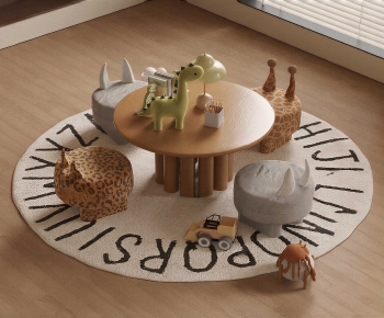 Modern Children's Table/chair-ID:262252094