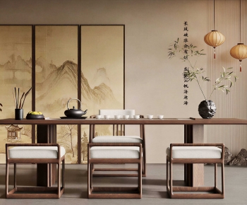 New Chinese Style Tea House-ID:936837919