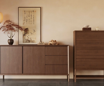 New Chinese Style Side Cabinet-ID:994141172