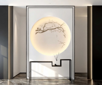 New Chinese Style Hallway-ID:555835969