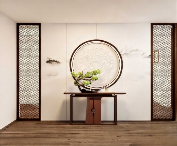 New Chinese Style Hallway-ID:142025955