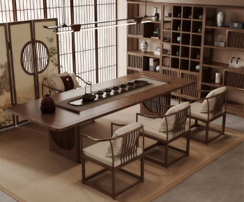 New Chinese Style Tea House-ID:657699123