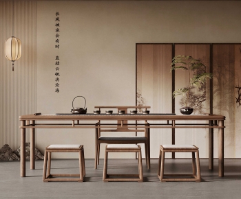 New Chinese Style Tea House-ID:993282086