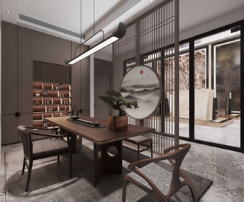 New Chinese Style Tea House-ID:841023923