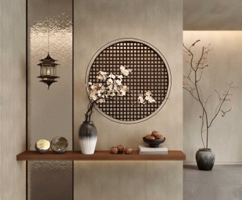 New Chinese Style Hallway-ID:528575902