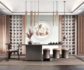 New Chinese Style Tea House-ID:772115956