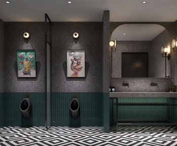 Modern Public Toilet-ID:128074887