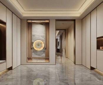 New Chinese Style Hallway-ID:153930904