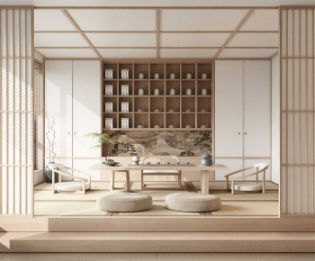 New Chinese Style Tea House-ID:445914032