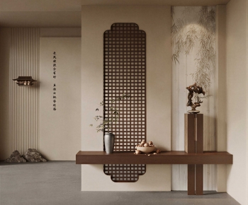 New Chinese Style Hallway-ID:374720101