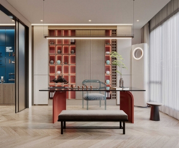 New Chinese Style Tea House-ID:209994082