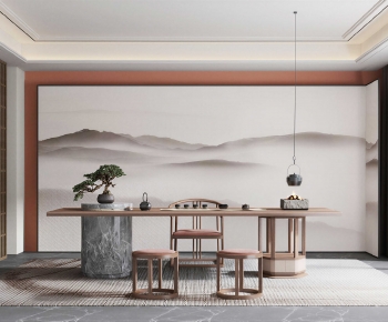 New Chinese Style Tea House-ID:927695997