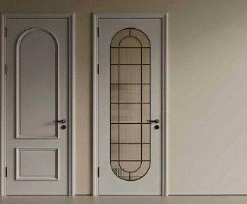 French Style Single Door-ID:862128971