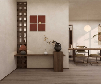 New Chinese Style Hallway-ID:268548977