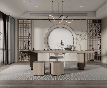 New Chinese Style Tea House-ID:265989362