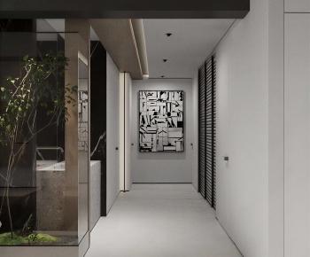 Modern Hallway-ID:437685977