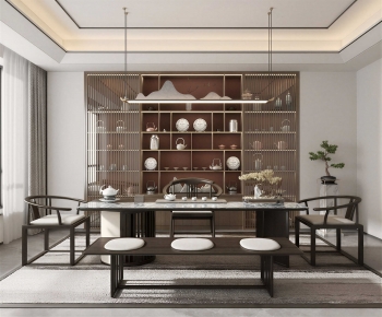 New Chinese Style Tea House-ID:287962912