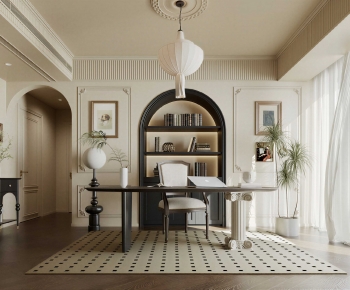 French Style Study Space-ID:375209098