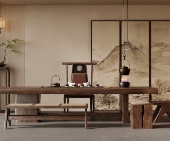 New Chinese Style Tea House-ID:573885924