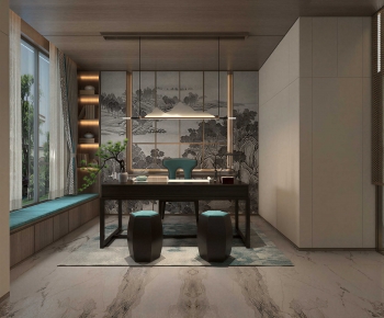 New Chinese Style Study Space-ID:400862938