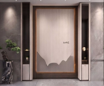 New Chinese Style Hallway-ID:316776995