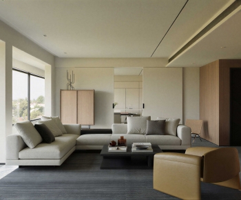 Modern A Living Room-ID:695925008