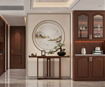 New Chinese Style Hallway-ID:178950074