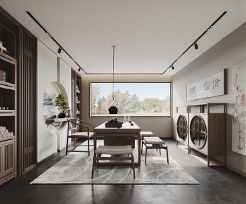 New Chinese Style Tea House-ID:768209935