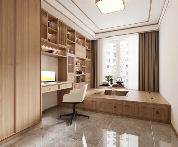 New Chinese Style Study Space-ID:880560947