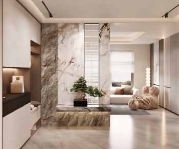 Modern Hallway-ID:708064082