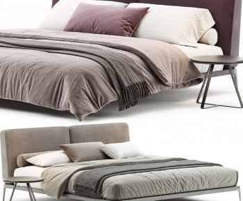 Modern Double Bed-ID:869971999
