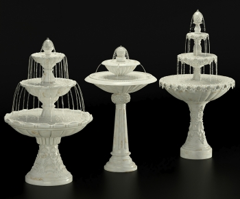 European Style Rockery Waterscape-ID:389413129