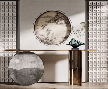 New Chinese Style Console-ID:106503019