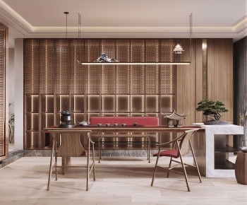 New Chinese Style Tea House-ID:131026037