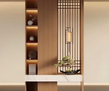 New Chinese Style Hallway-ID:544178962
